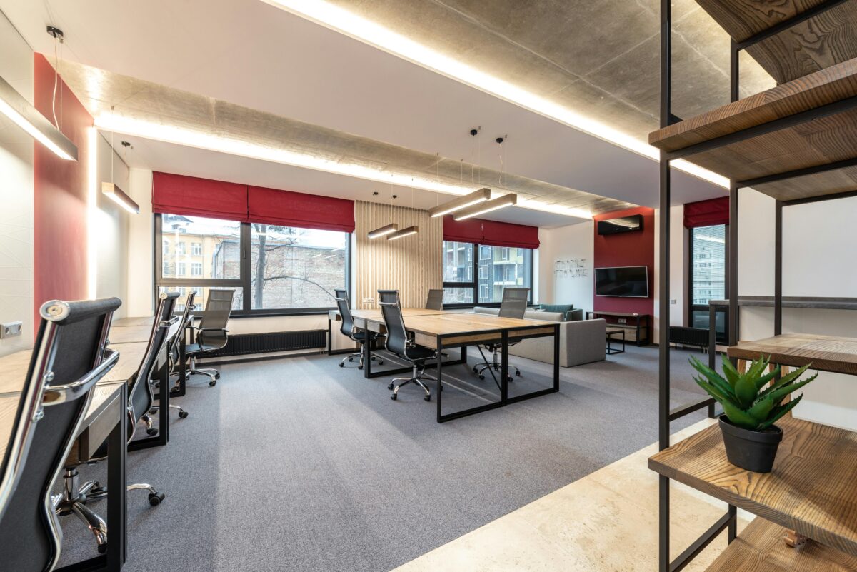 Bureau dans le centre d'affaires